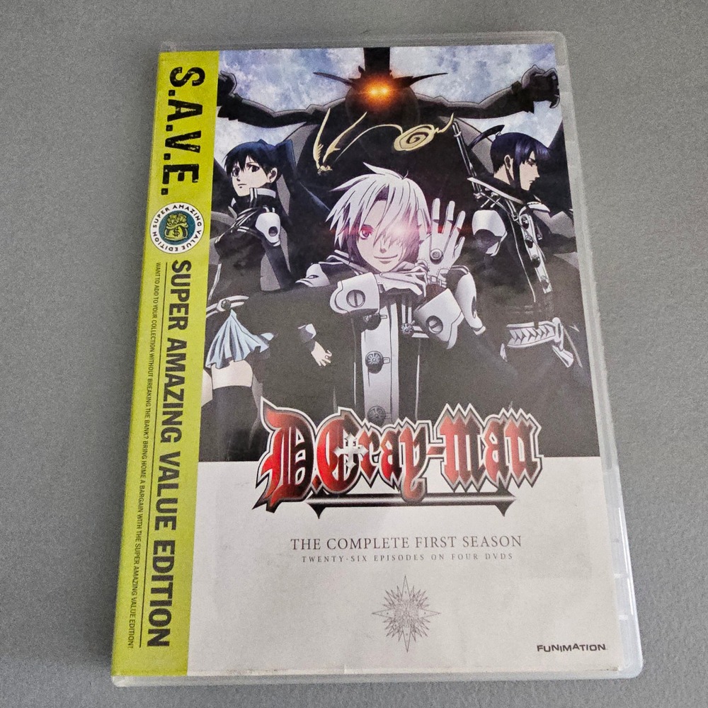 D.Gray-man The Complete First Season DVD S.A.V.E. Edition Funimation Anime Set
